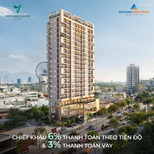 Bán Nhanh Căn Góc 2PN The Vista Đà Nẵng – 75m² View Sân Bay và Trực Diện Trường Đại Học