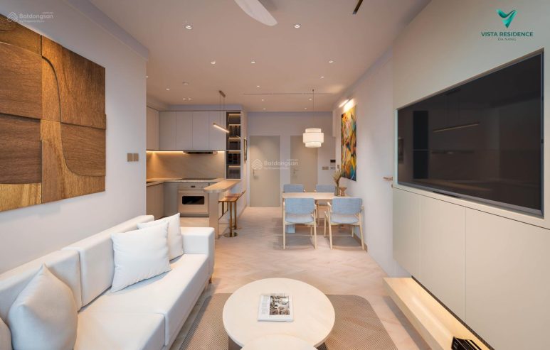 Siêu Phẩm Cần Bán Căn Hộ Vista Residence 2PN 76m² Tầng 12 View Sông Hàn, Đà Nẵng