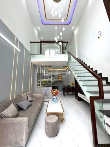 Bán Nhà Gác Lửng Đúc Kiệt 673/8 Tôn Đản – Đường Trước Nhà Rộng 5-6m