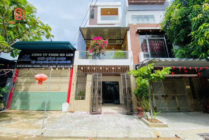 Bán Nhà Đẹp 4 Tầng, 5 Phòng Ngủ Tại Khu Biển Hòa Minh – Liên Chiểu